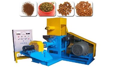 ประเทศจีน Cat Dog Feed Pellets Making Machine 18.5KW Power Motor 380V / 3 Phase ผู้ผลิต